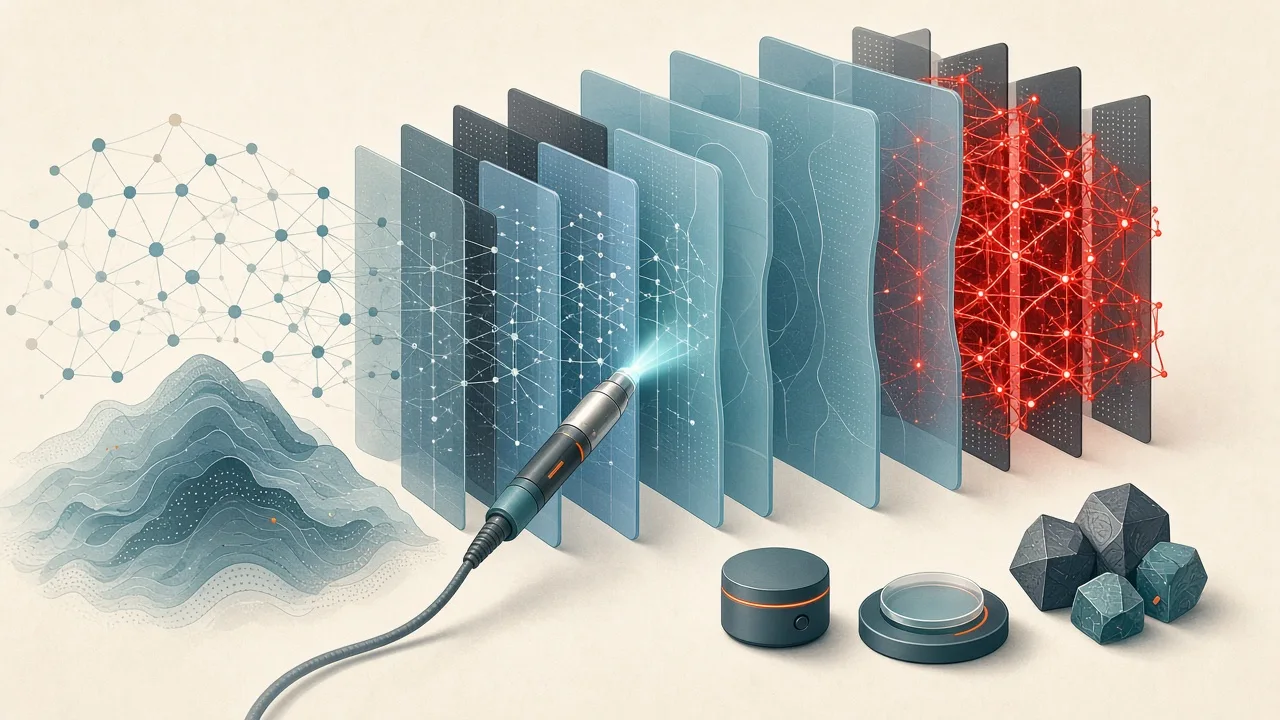Conceptual visualization of hidden representations inside an aligned language model