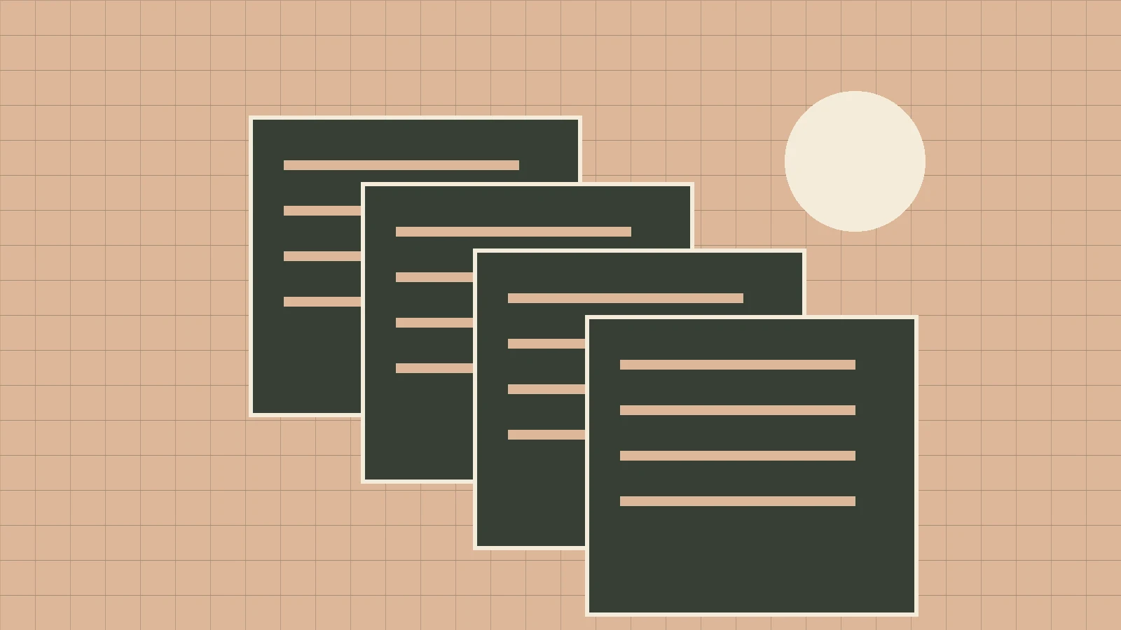 Overlapping documents representing model documentation and licenses
